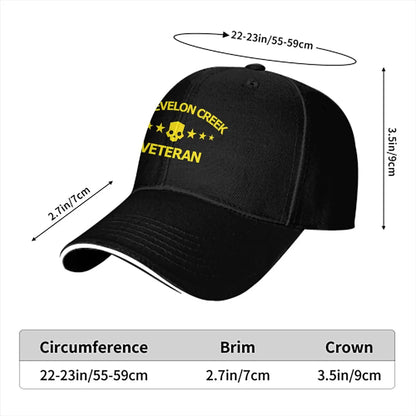 Malevelon Creek Veteran Solid Color Baseball Caps Peaked Cap HELLDIVERS Sun Shade Hats Men Women